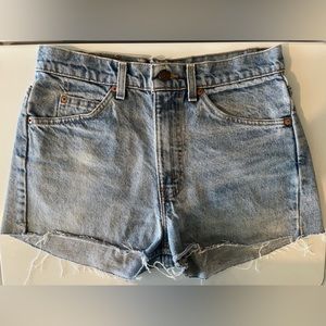 Vintage Levi’s cutoff shorts